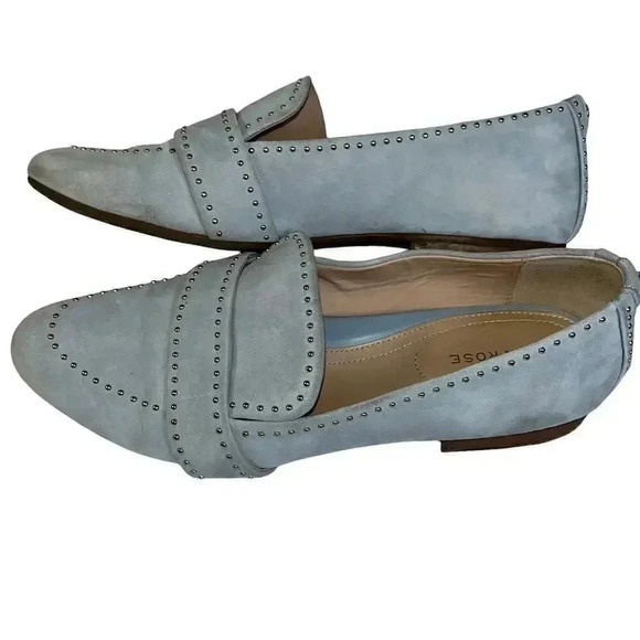 Taryn Rose Bristol Studded Suede Twee‎ Classy Comfort Loafers 8.5 - Picture 3 of 8